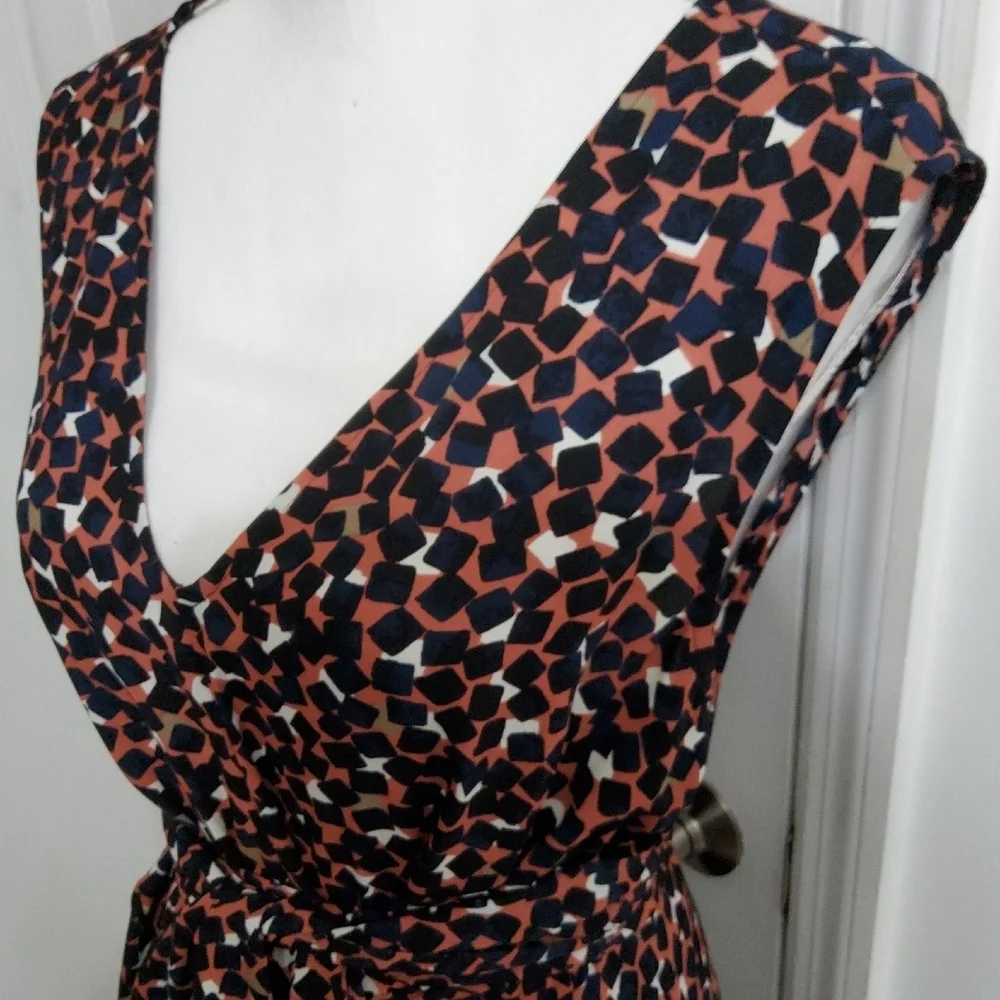 Nic & Zoe Leopard Print Sleeveless Dress - Picture 4 of 12